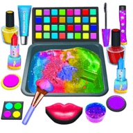 DIY化妆混合成粘液(MakeUpSlimeMaking)最新下载